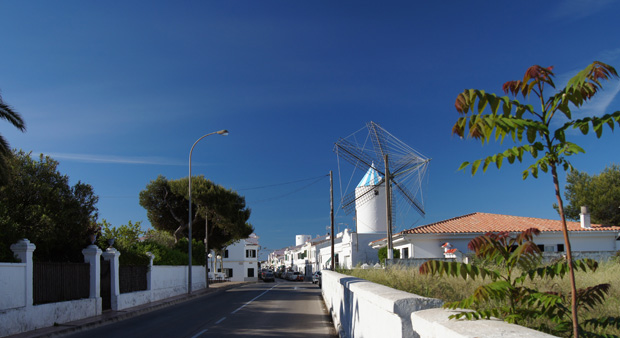 San Lluis Menorca main street