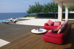 Pool at Menorca villa